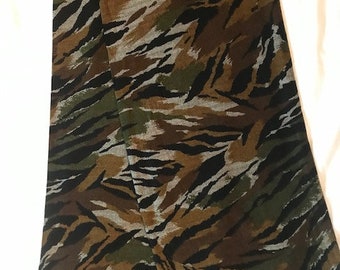 Vintage American Camo cotton scarf 7795