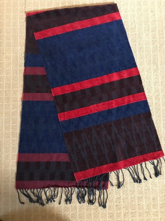 Vintage Made in Germany cotton scarf 5157