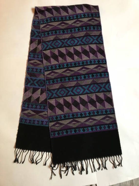 Vintage Made in Germany wool scarf 1991