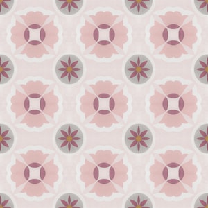 Enchante Removable Peel and Stick Temporary Decorative Vinyl Floor Decal Stickers Tile