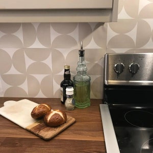 Chandler Removable Peel and Stick Temporary Decorative Vinyl Floor Decal Stickers Tile