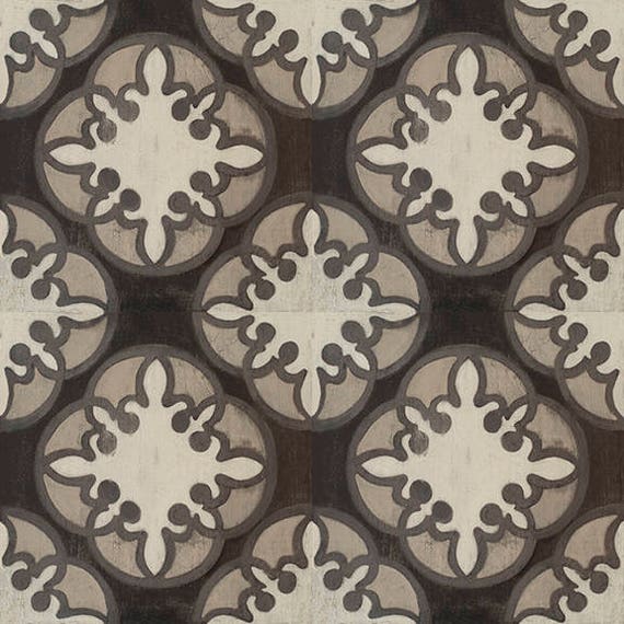 Sample Cafe Peel And Stick Temporary Decorative Vinyl Floor Etsy