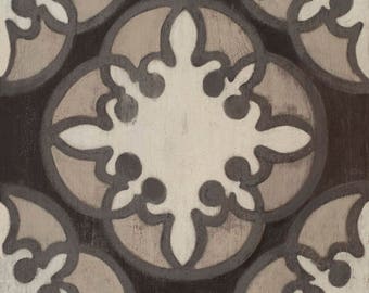 SAMPLE - Cafe Peel and Stick Temporary Decorative Vinyl Floor Decal Sticker Tile