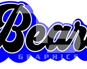 Bears 8 SVG Graphic