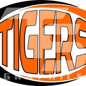 Tigers 7 SVG Graphic