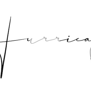 Hurricanes 81 Script SVG Grafik