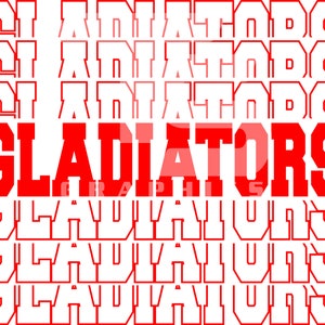 Gladiators 6 SVG Graphic