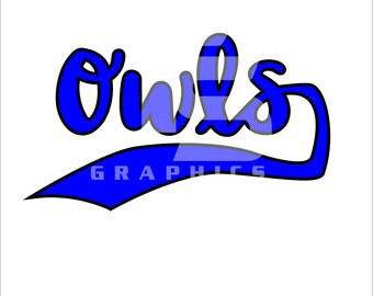 Owls 6 SVG Graphic