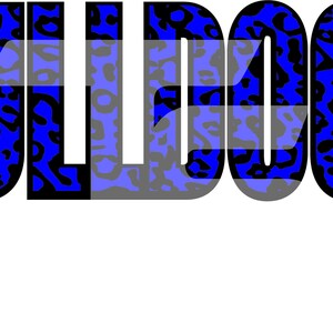 ブルドッグス 16 SVG グラフィック