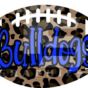Bulldogs 84 PNG SVG Sublimation Graphic