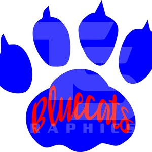 Bluecats 12 SVG Graphic