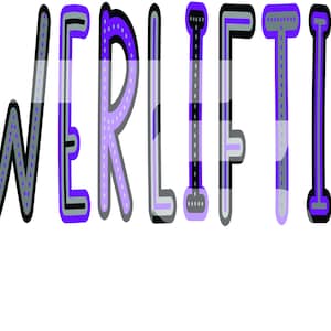 Powerlifting 83 SVG PNG Sublimation Graphic Pick your Team Colors