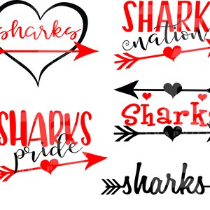 Sharks SVG Bundel 1