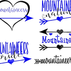 Bergsteiger SVG Bundle 1