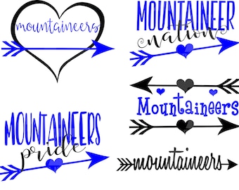 Mountaineers SVG Bundle 1