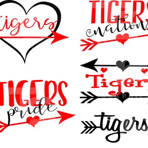 Tigers SVG Bundle 1