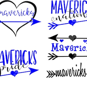 Mavericks SVG Bundle 1