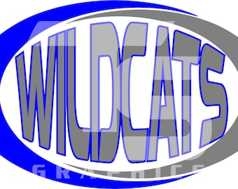 Wildcats 7 SVG Graphic