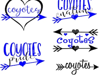 Coyotes SVG Bundle 1