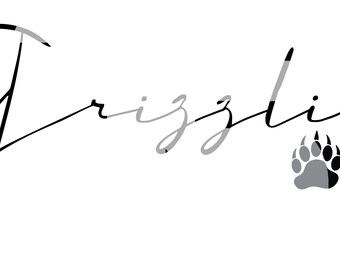 Grizzlies 81 Script SVG Graphic