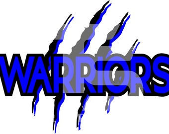 Warriors 20 SVG PNG Sublimation Graphic Pick your Team Colors