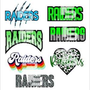 Raiders Clipart Bundle 1 SVG Graphics