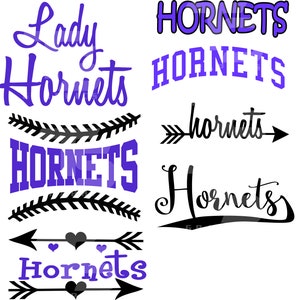Hornets SVG Bundle 1