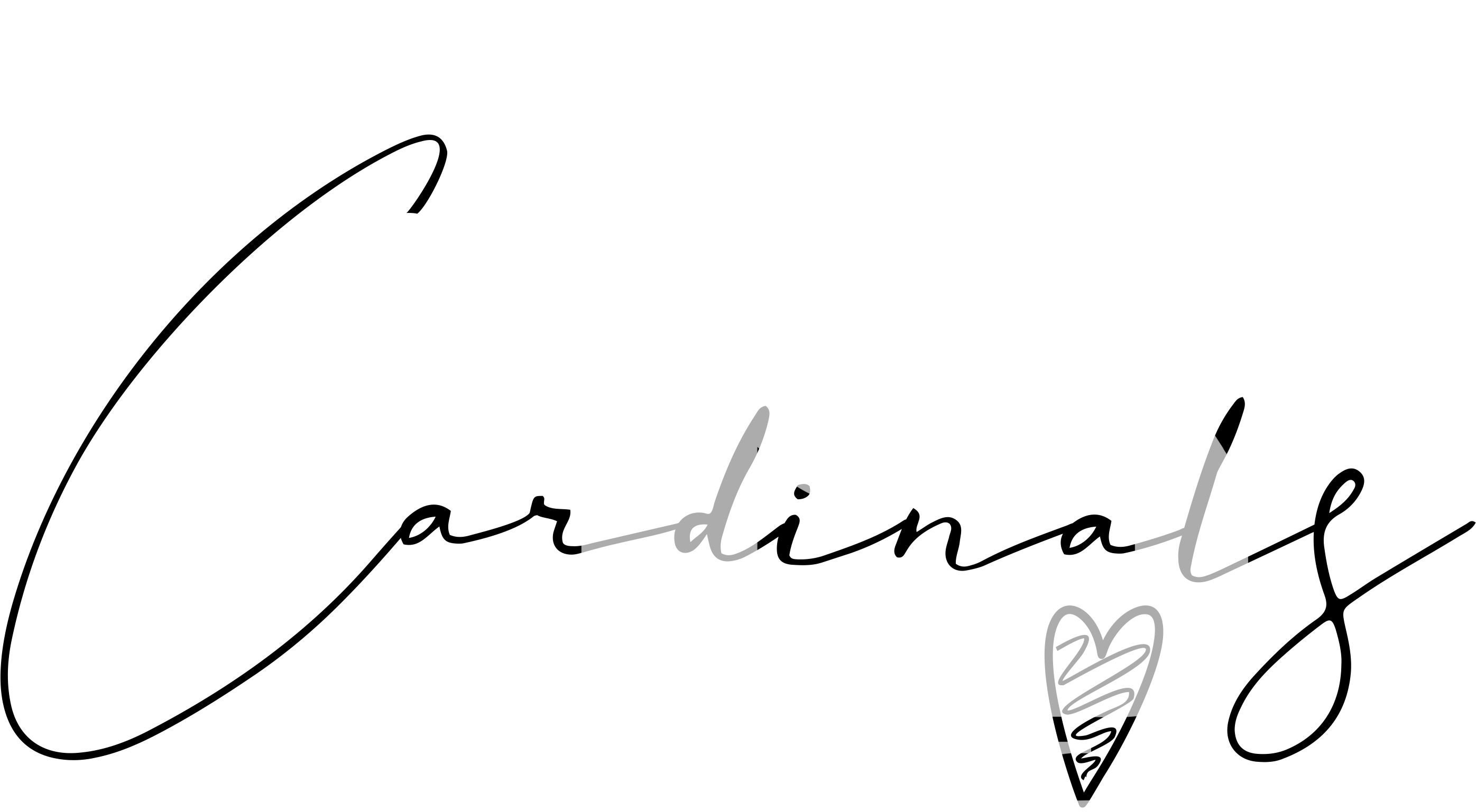 Cardinals 81 Script SVG Graphic - Etsy