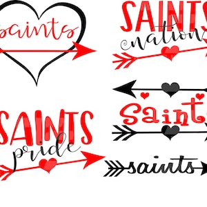 Saints SVG Bundle 1
