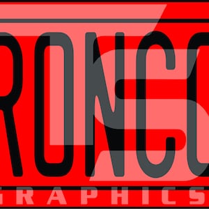 Broncos 86 SVG PNG Sublimation License Plate Graphic Pick your Team Colors