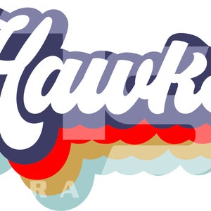 Hawks 15 SVG Graphic