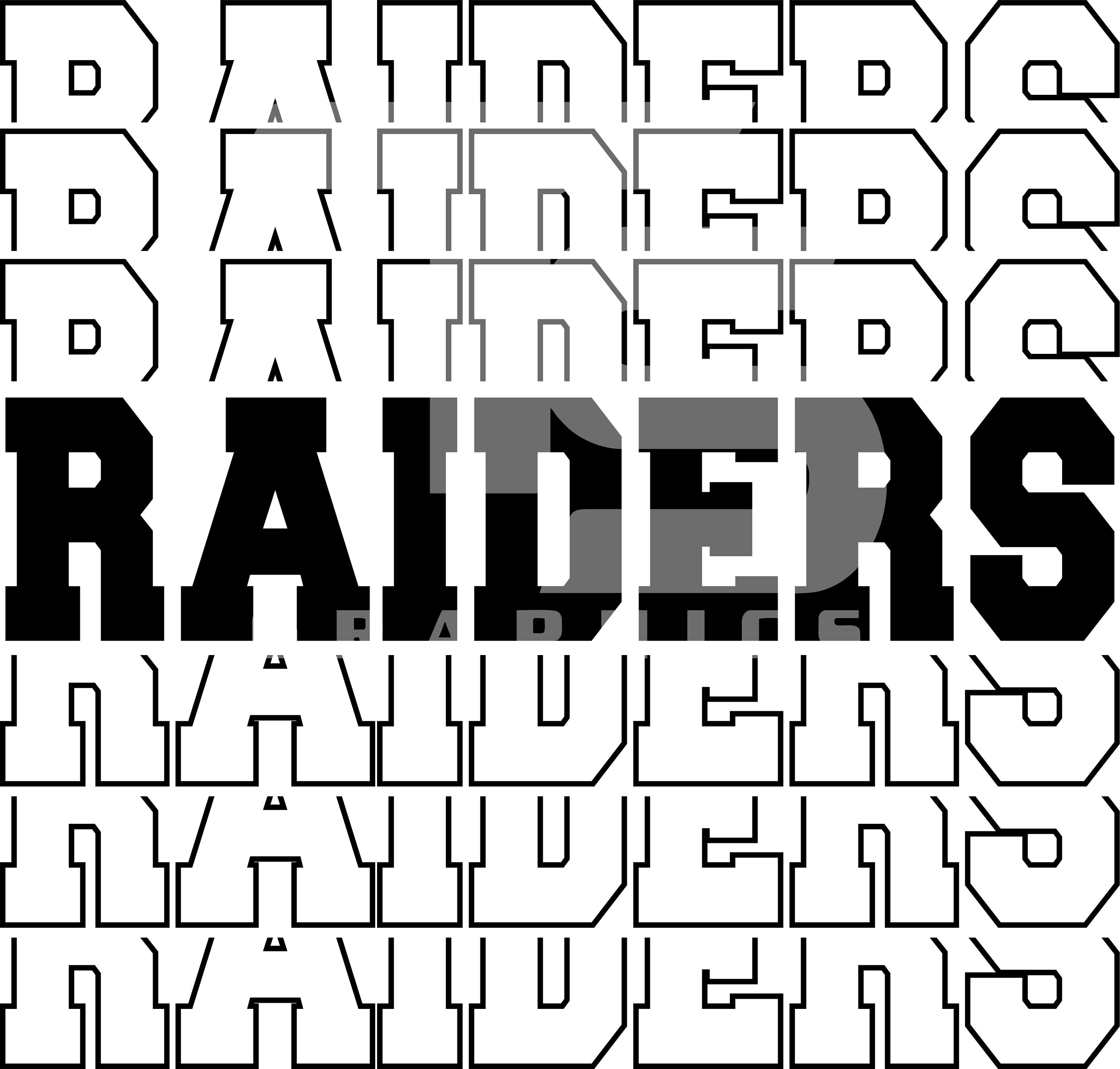 Raiders 5 SVG Graphic - Etsy