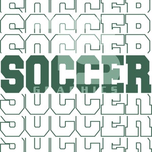 Soccer 10 SVG Graphic