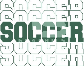 Soccer 10 SVG Graphic
