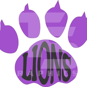 Lions 11 SVG Graphic
