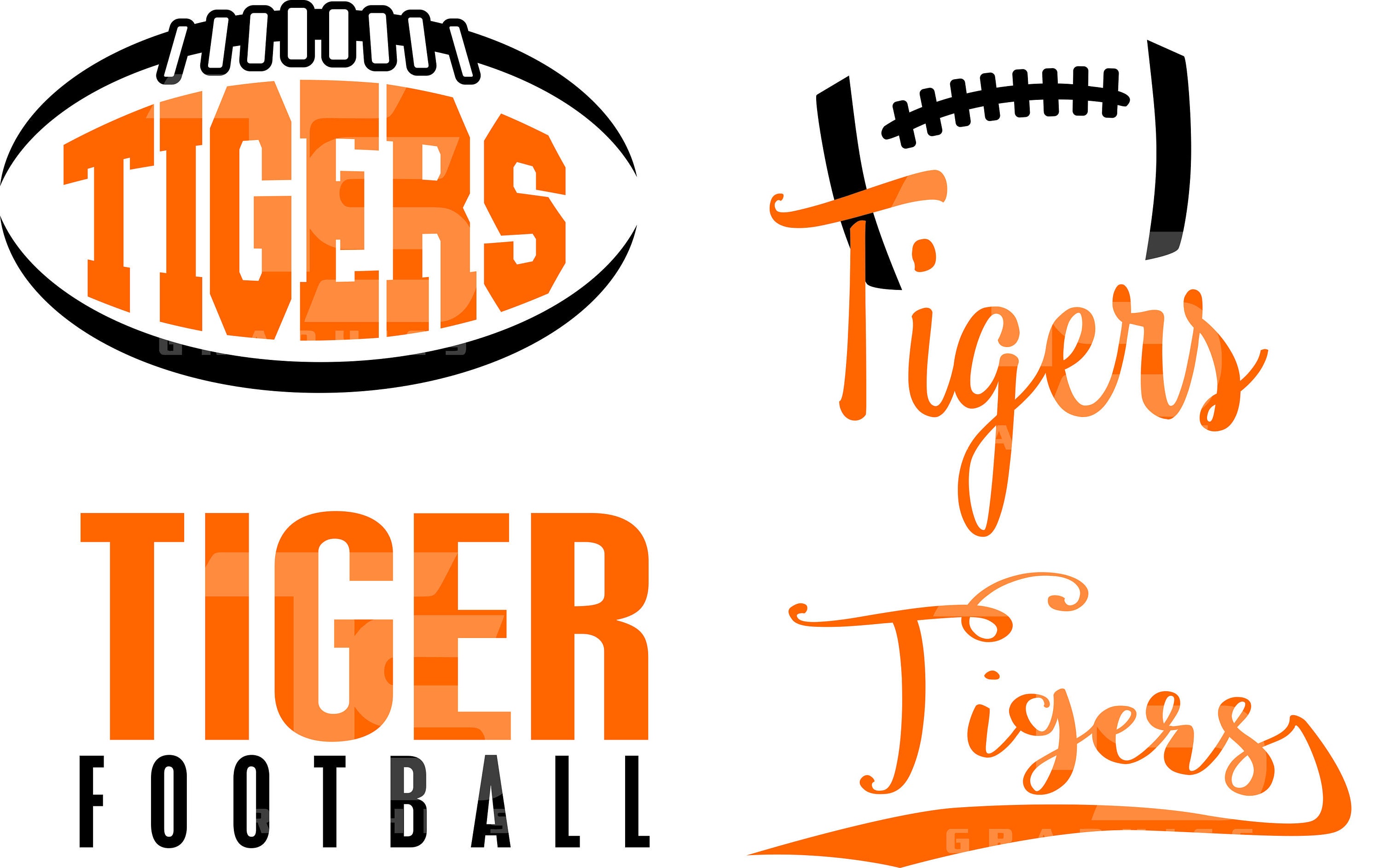 Tigers SVG Bundle 2 | Etsy