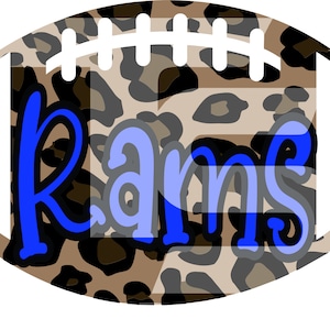 Rams 84 PNG SVG Sublimation Grafik