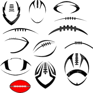 Football  Clipart Bundle 1 SVG Graphics