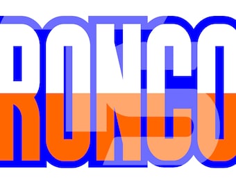 Broncos 23 SVG PNG Sublimation Graphic Pick your Team Colors