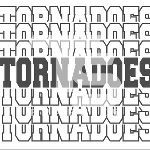 Tornadoes 5 Split Logo SVG Graphic