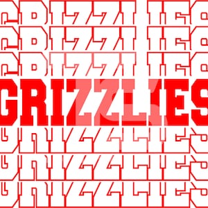 Grizzlies 5 SVG Graphic