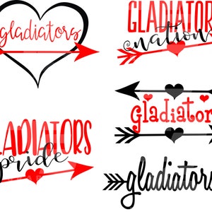 Gladiators SVG Bundle 1