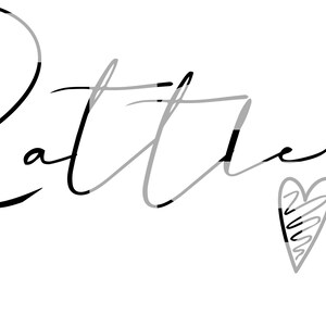 Rattlers 81 Schrift SVG Grafik