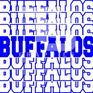 Buffalos 5 SVG Bundle