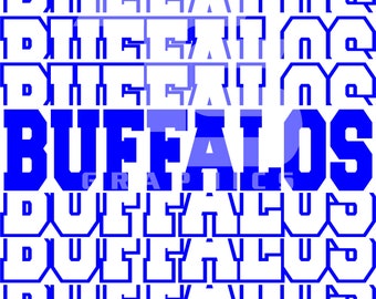 Buffalos 5 SVG Bundle
