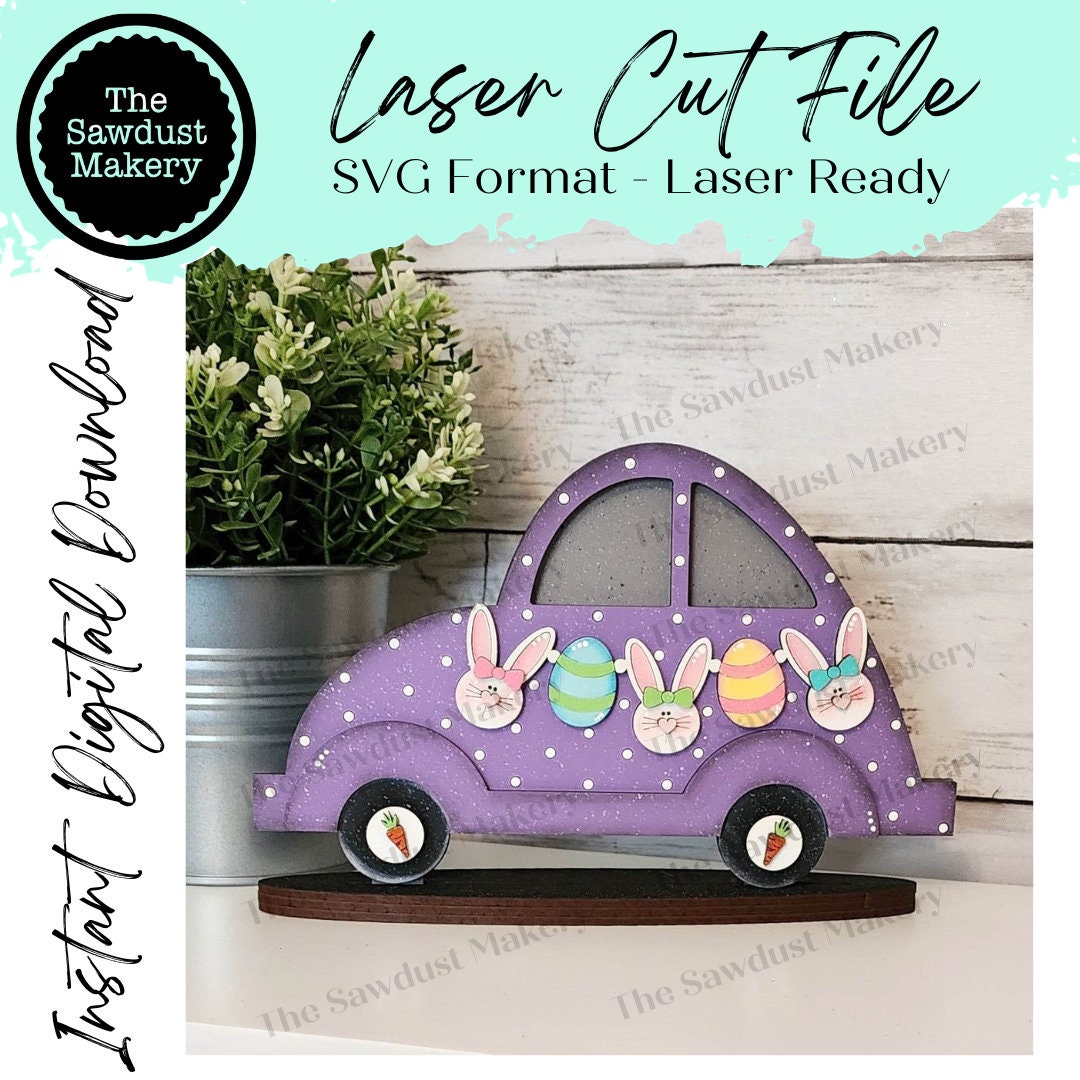 Add-on for Interchangeable Car Svg | Interchangeable Car SVG | Easter ...