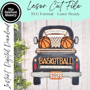 Add-on für austauschbare Bauernhaus LKW SVG | 12 "und 24" LKW SVG | Basketball LKW | Sportwagen | LKW austauschbare SVG