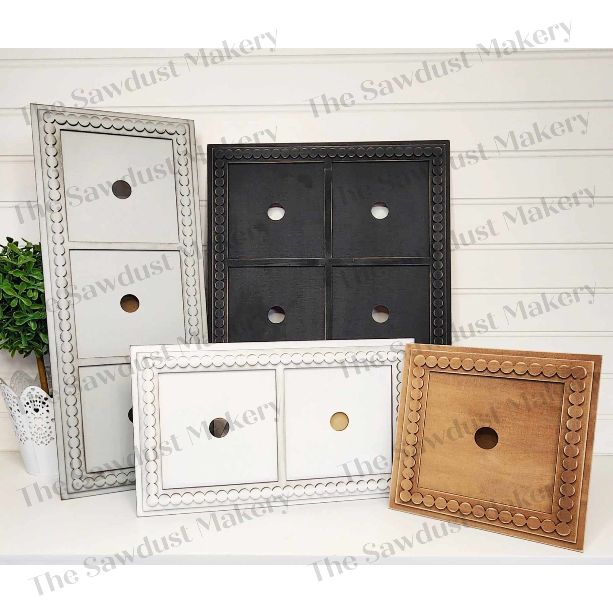 Interchangeable Standing Sign Frame Bundle SVG | Laser Cut File ...