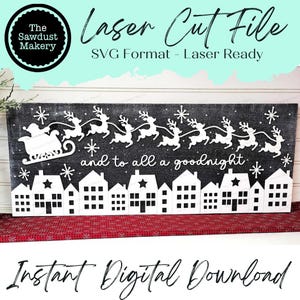 Znak na płaszcz Świętego Mikołaja SVG Plik | Plik cięty laserowo | Glowforge | Boże Narodzenie SVG | Vintage Christmas | Wigilia | Dekoracja świąteczna