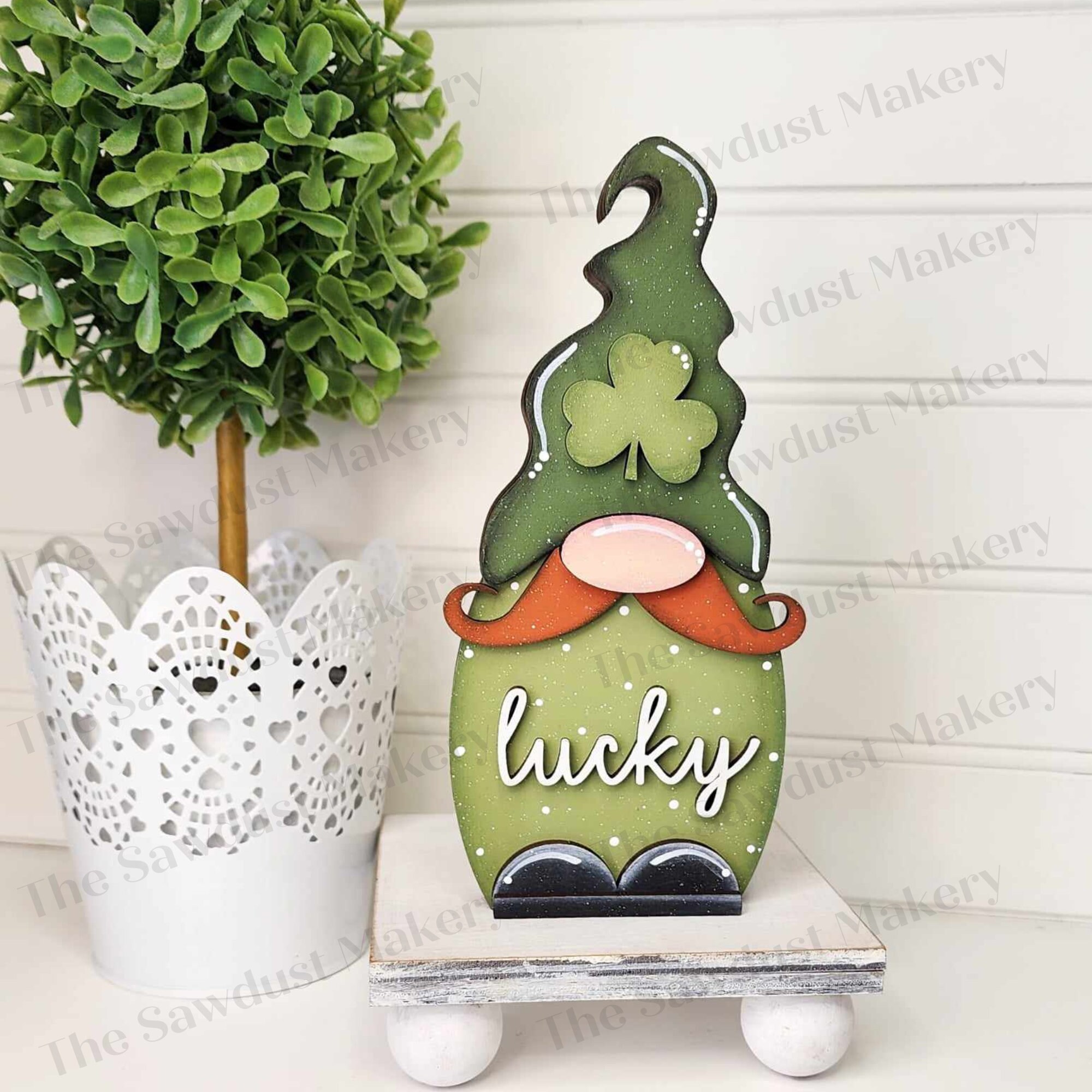 Gnome Mini Shelf Sitter Bundle #1 SVG File | Laser SVG Cut File ...